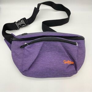 Sportsnew Fanny Pack Waist Bag Adjustable with Headphone Hole